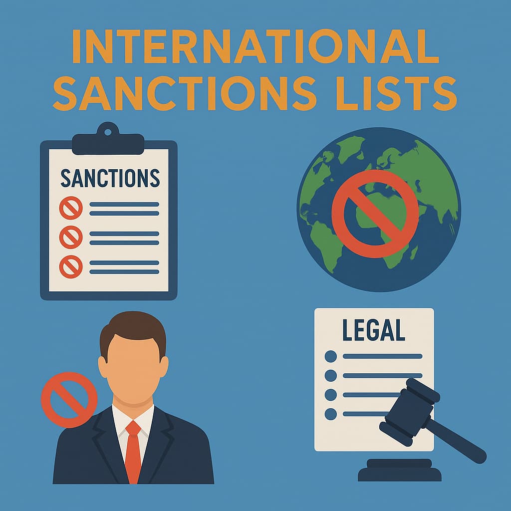 international sanctions list